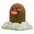 Покемон Диглет Pokemon Diglett (высота 4см)