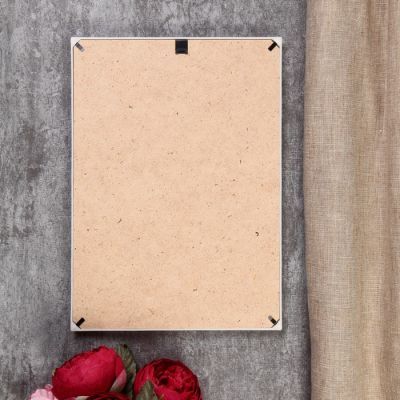 Фоторамка пластик L-2 21х30 см, перламутр, с небьющимся стеклом