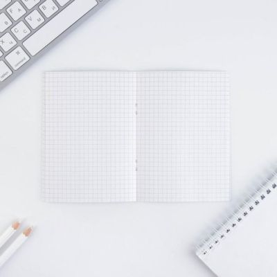 Подарочный набор «Будь всегда впереди» блокнот, значок, наклейки и карандаши 2 шт