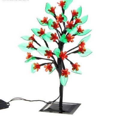 Светодиодный куст "Лютики" улич. (0,4 м., красный)