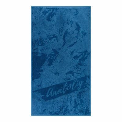 Полотенце именное махровое Этель "Анатолий" 50х90см, 100% хлопок, 420гр/м2