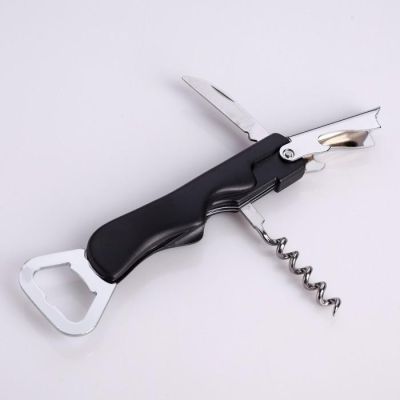 Подарочный набор 4 в 1 "Хаки": фляжка 270 мл, нож сомелье, 2 рюмки, 17х23 см, микс