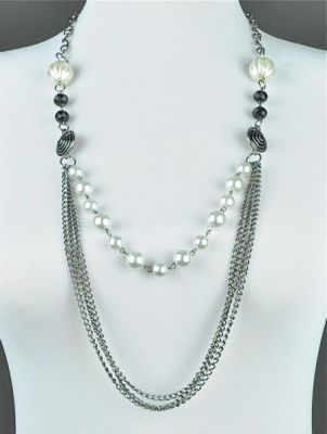 Бусы Комб.материал "Каролина" арт. ББ-067