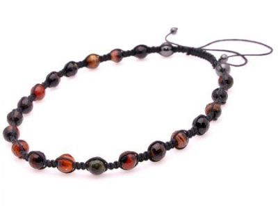 Бусы Сардоникс, Гематит "Шамбала" арт.П3203