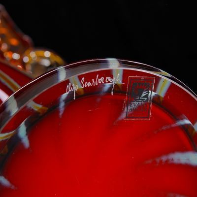 Ваза интерьерная "Gold Tipped Anemone"