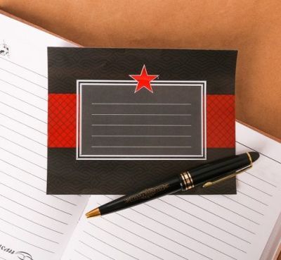 Ручка подарочная в тубусе "Герою и защитнику"