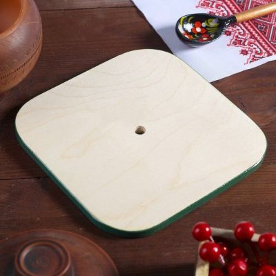 Подставка под горячее, 17×17 см, ракульская роспись