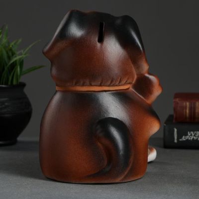 Копилка "Собака Улыбака - Замутим счастье" 21 см