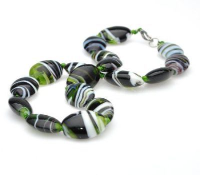 Бусы Муранское стекло  "Кэтти" арт. П2887