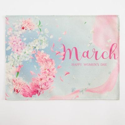 Салфетка на стол «8 Марта» 30х40 см