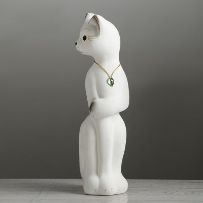 Копилка "Кот Лапа", белый цвет, 28 см