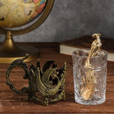 Подарочный набор подстаканник с ложкой «Лучшая свекровь»