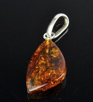 Кулон Янтарь "Золотой дождь" арт.ЯК-527
