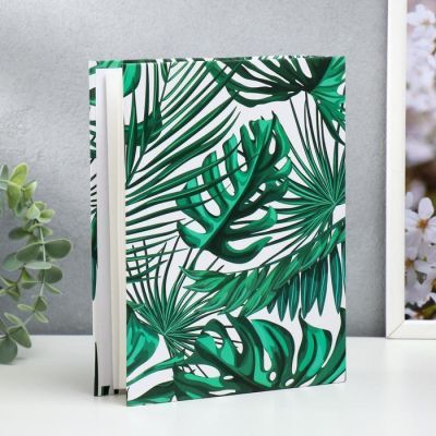 Фотоальбом на 200 фото 10х15 см "Пальмовые листья" 22,5х17,5х5,5 см