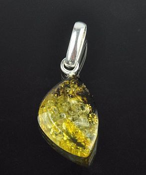 Кулон Янтарь "Золотой дождь" арт.ЯК-534