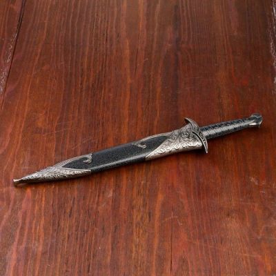 Сув. изделие кортик, чёрные ножны, клинок 40 см