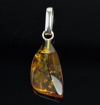 Кулон Янтарь "Золотой дождь" арт.ЯК-075
