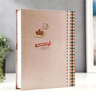 Фотоальбом на 100 фото 10х15 см "Чемоданы" в коробке МИКС 25,5х20,5х5,5см