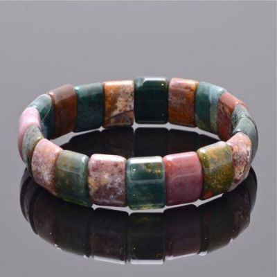 Браслет Яшма "Клеопатра" арт. бНЯШ-2(15-10)-17-6