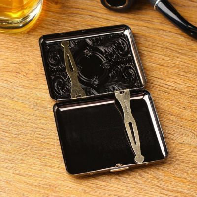 Портсигар "Марокко", 9.3х8,2х1,7 см .цвет микс