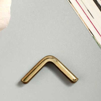 Защитный уголок для альбома металл золото 2,2х3х0,5 см