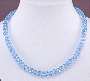 Бусы Хрусталь "Драгоценное сияние" арт.НХР-51(8)-48-21А