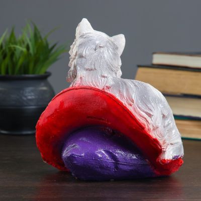 Копилка "Котёнок на шляпе" 19х20см, МИКС