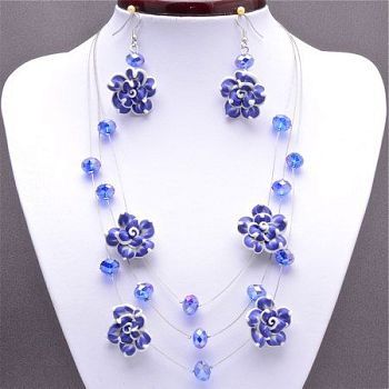 Комплект Хрусталь, пластик "Летнее настроение" арт.КП106А