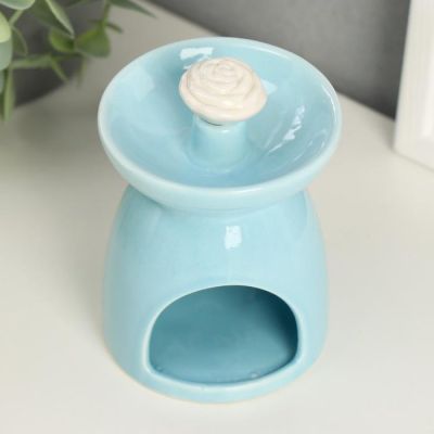 Аромалампа керамика "Розочка" МИКС 11х7,2х7,2 см