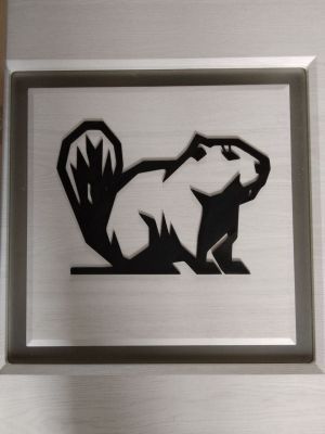 Настенное декоративное панно "Бобрик"