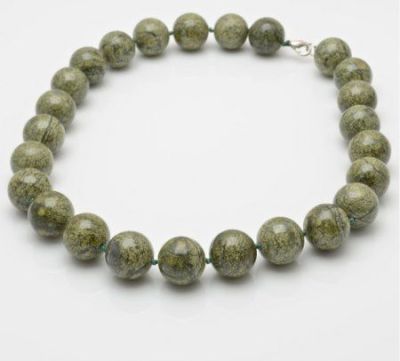 Бусы Змеевик "Классика №18" арт.НЗМ-1(18)-50-1у