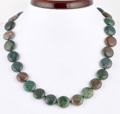 Бусы Яшма "Рондо" арт.НЯШ-11(15)-48-2