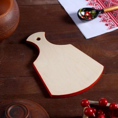 Досочка разделочная «Фигурная», 12×0,8×17 см, старый борок