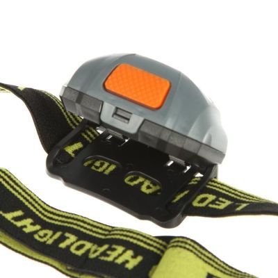 Фонарик налобный "Мастер К", 3 LED, 2 типа освещения, 3 режима, 3 ААА, микс, 4.5х6 см