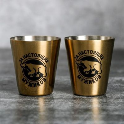 Набор "За настоящих мужиков", карты 36 шт., домино, стопки 30 мл 2 шт., кости игральные 4 шт.