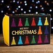 Коробка складная, двухсторонняя "Merry Christmas", 25 х 17 х 10 см