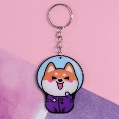 Брелок "Хаски", 7 х 12,5 см