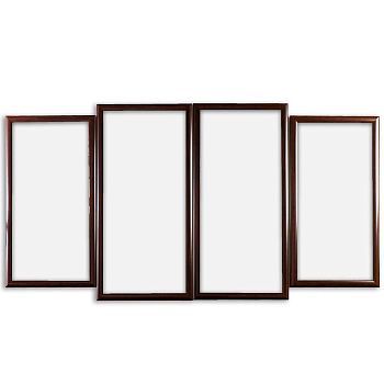 Набор фоторамок пластик "Карта" 4 шт