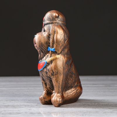 Копилка "Викинг", бронза, 18 см