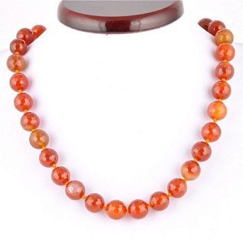 Бусы Сердолик "Априори №12" арт. НСР-2.1(12)-48-2