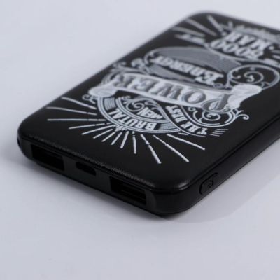 Набор флеш-карта, ежедневник, внешний аккумулятор 5000 mAh For men, 21,5 х 21,5 см