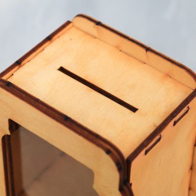 Копилка «Единорог», дерево, 10 × 13 см