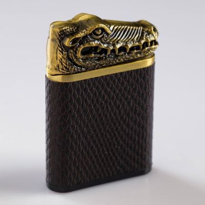 Зажигалка электронная "Крокодил", USB, дуговая, 4.5х1х6.5 см , микс