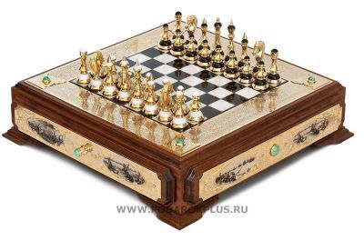 Шахматный ларец "Баталия" №39