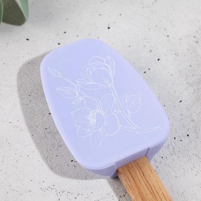 Силиконовая лопатка «Белая ночь», 11,5 × 28 см