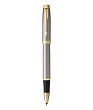 T 321 Brushed Metal GT Ручка роллер Parker IM Core черные чернила (арт-1931663)