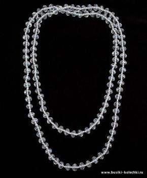 Бусы Хрусталь "Драгоценное сияние" арт.НХР-51(8)-120-1