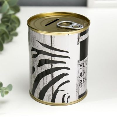 Копилка-банка металл "You are real"