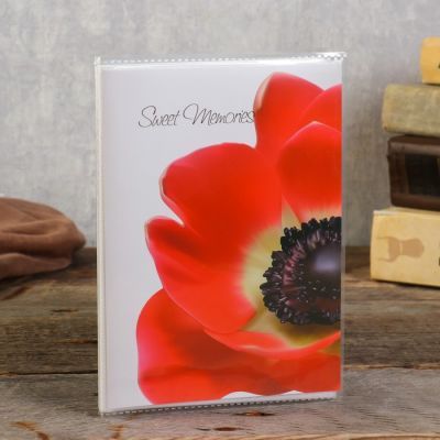 Фотоальбом BRAUBERG на 36 фото 10х15 см "Цветы" МИКС