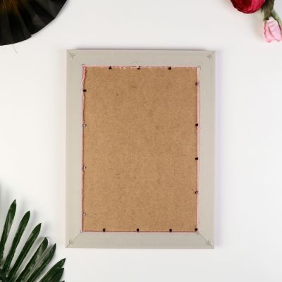 Фоторамка пластик на 3 фото 8х8; 10х10; 9х13 см "Текстура розовая" 30х40 см